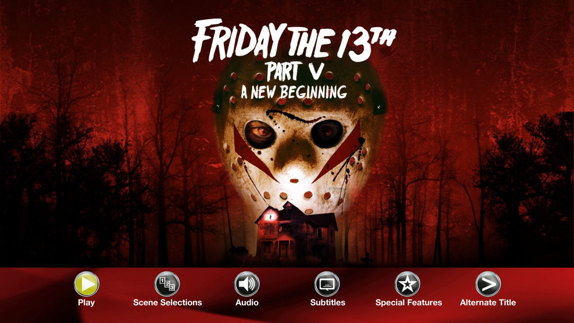 OFFICIAL FRIDAY THE 13TH: A NEW BEGINNING GRAPHICS CASE FOR