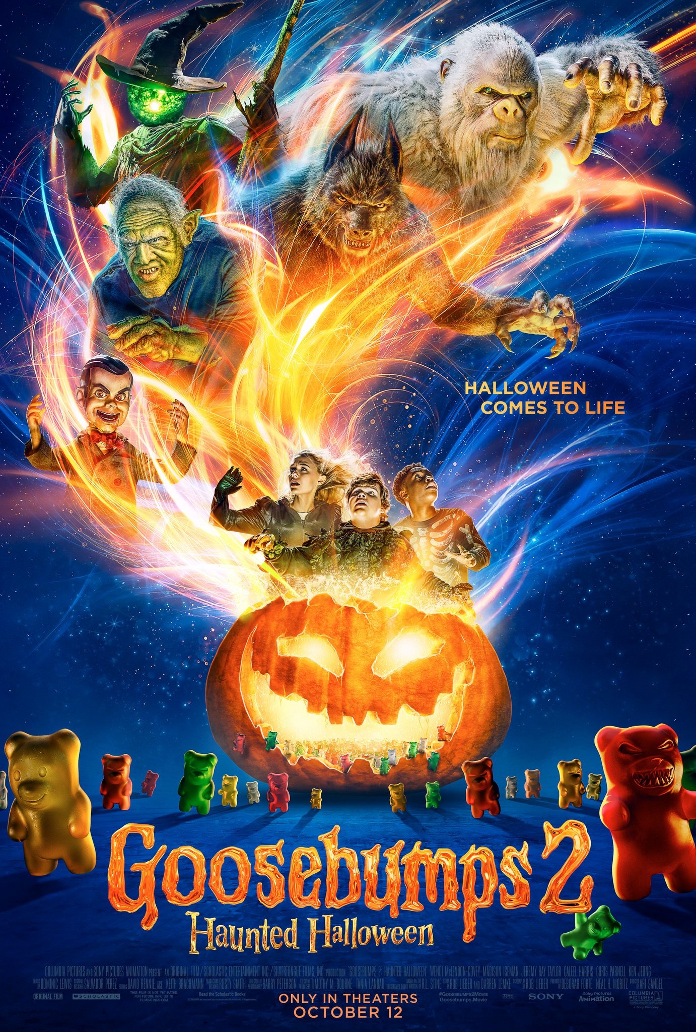 goosebumps 2 haunted halloween poster