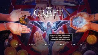 The Craft audio menu