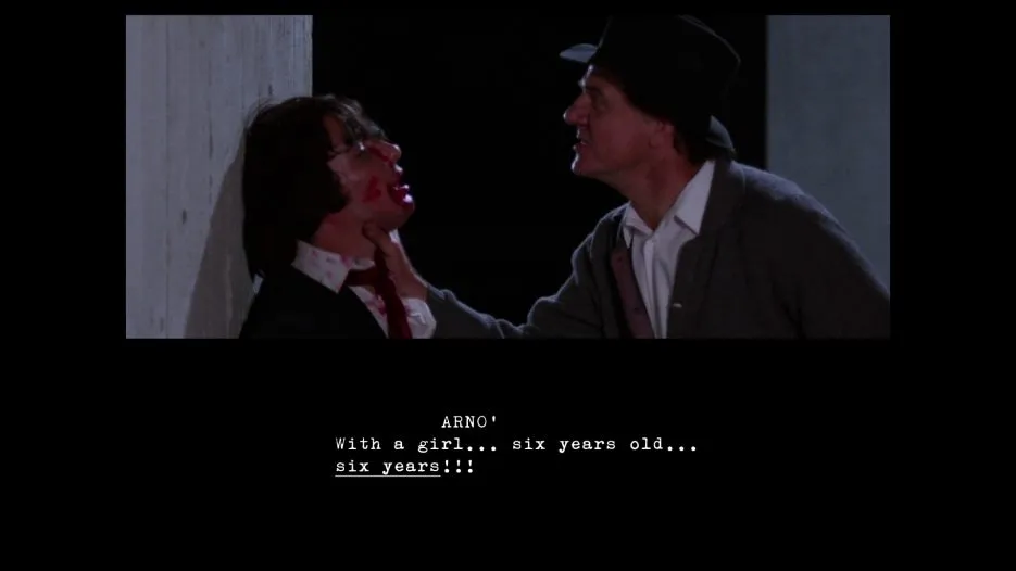 The Cat o' Nine Tails original ending script 2