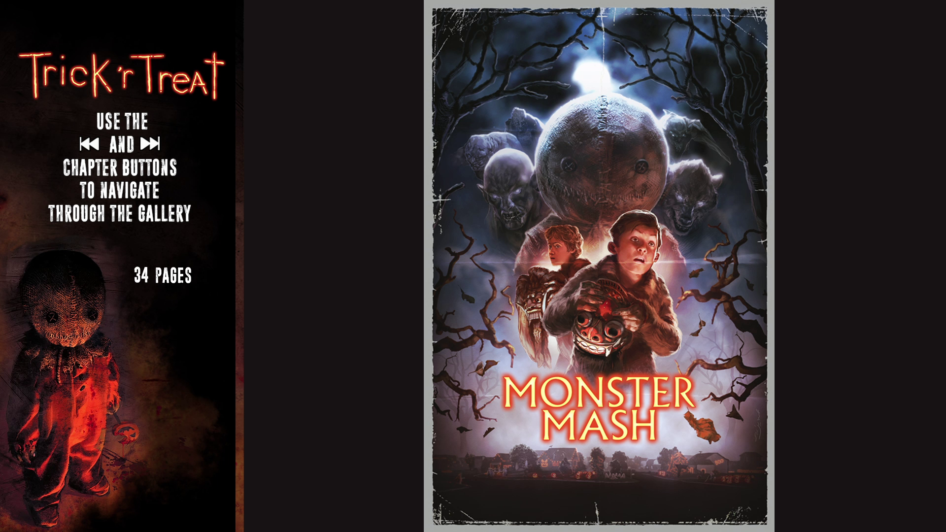 Trick 'R Treat Monster Mash graphic novel story