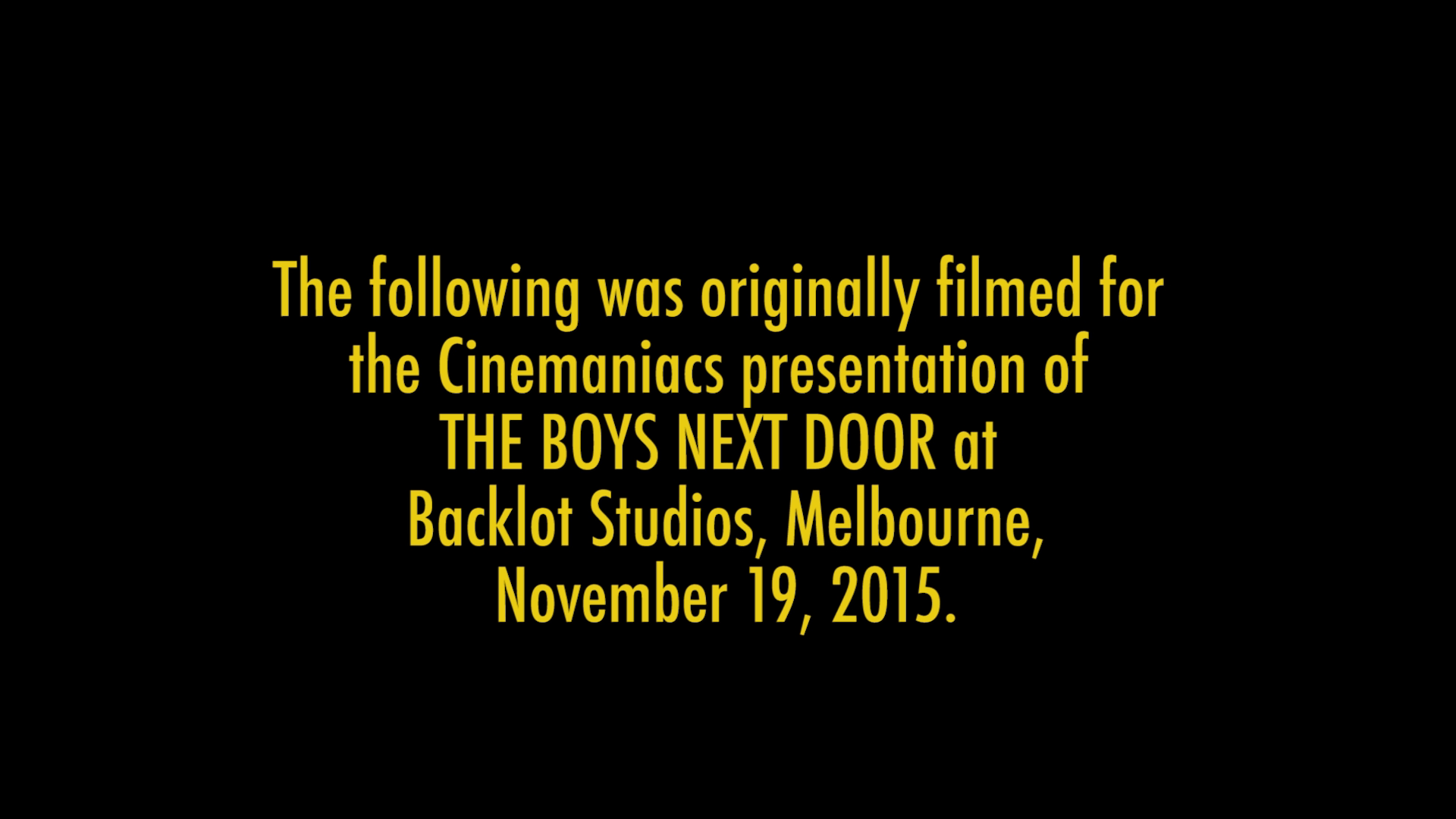 aveman Day: Cinemaniacs Interview with Director Penelope Spheeris and Actor Maxwell Caulfield