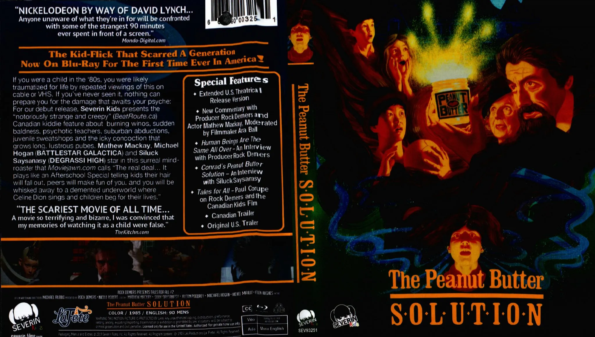 The Peanut Butter Solution Review (Severin Kids Bluray) Cultsploitation
