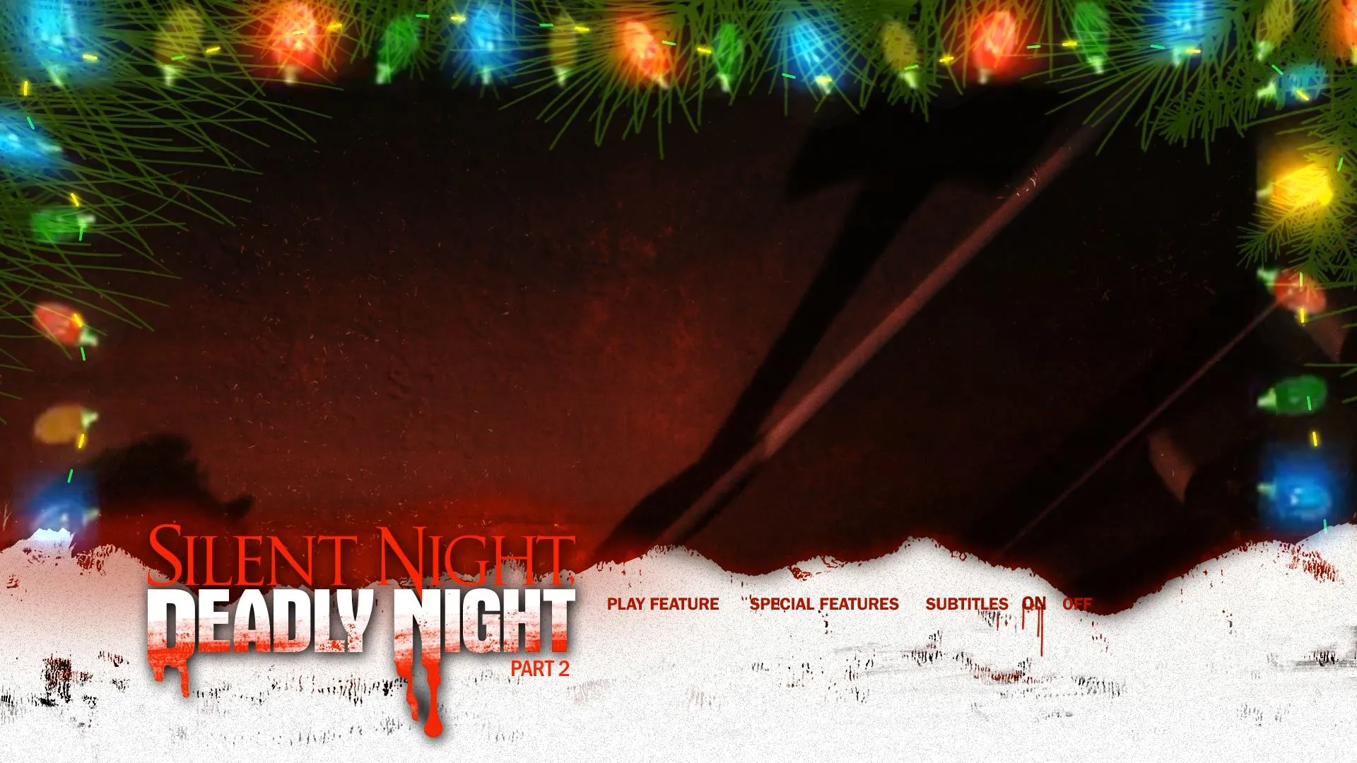 Silent Night, Deadly Night Part 2 Blu-ray menu