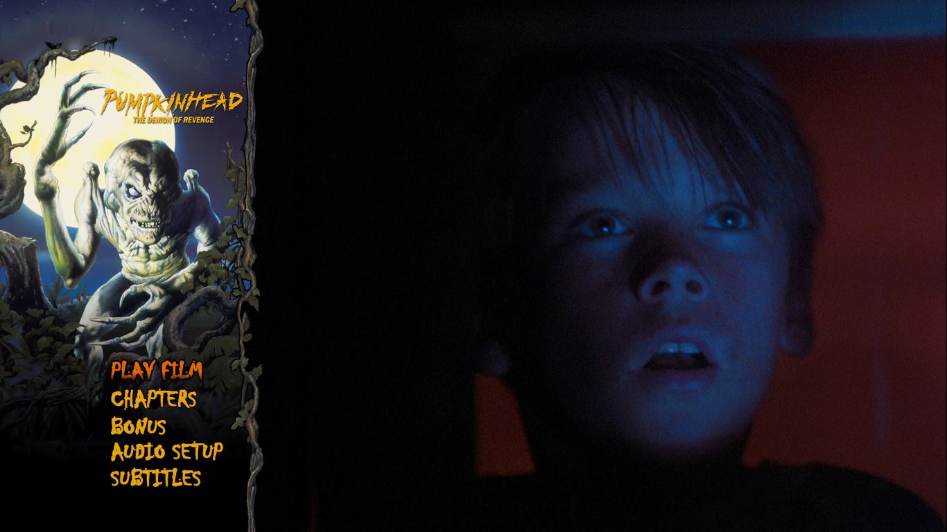 Pumpkinhead Blu-ray menu