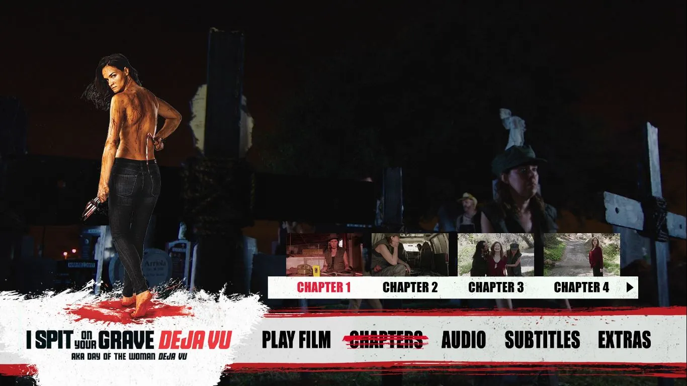 I Spit On Your Grave Deja Vu scene select menu