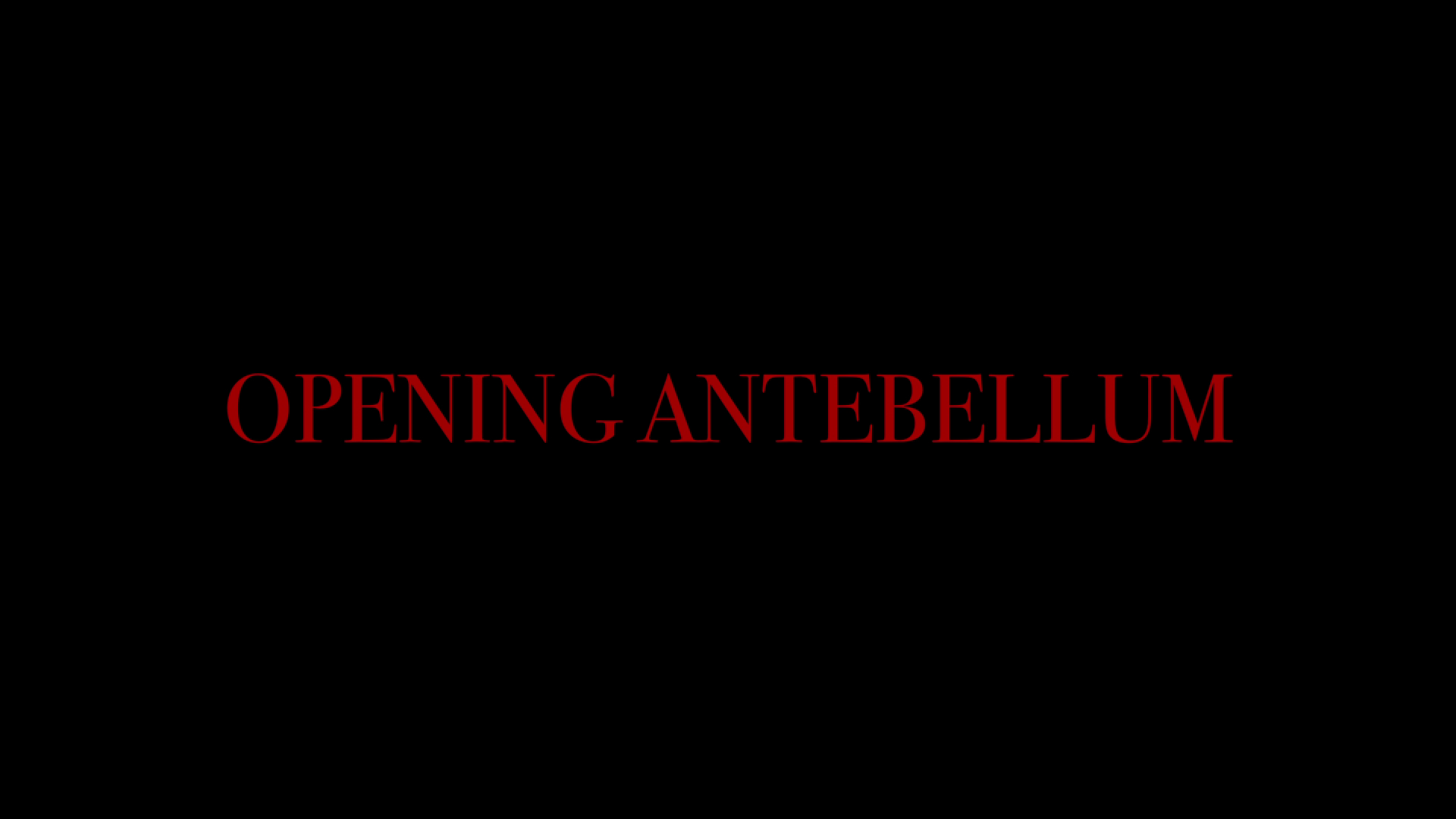 Antebellum Opening Antebellum featurette
