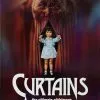 The cover art for the 1983 horror film, Curtains.