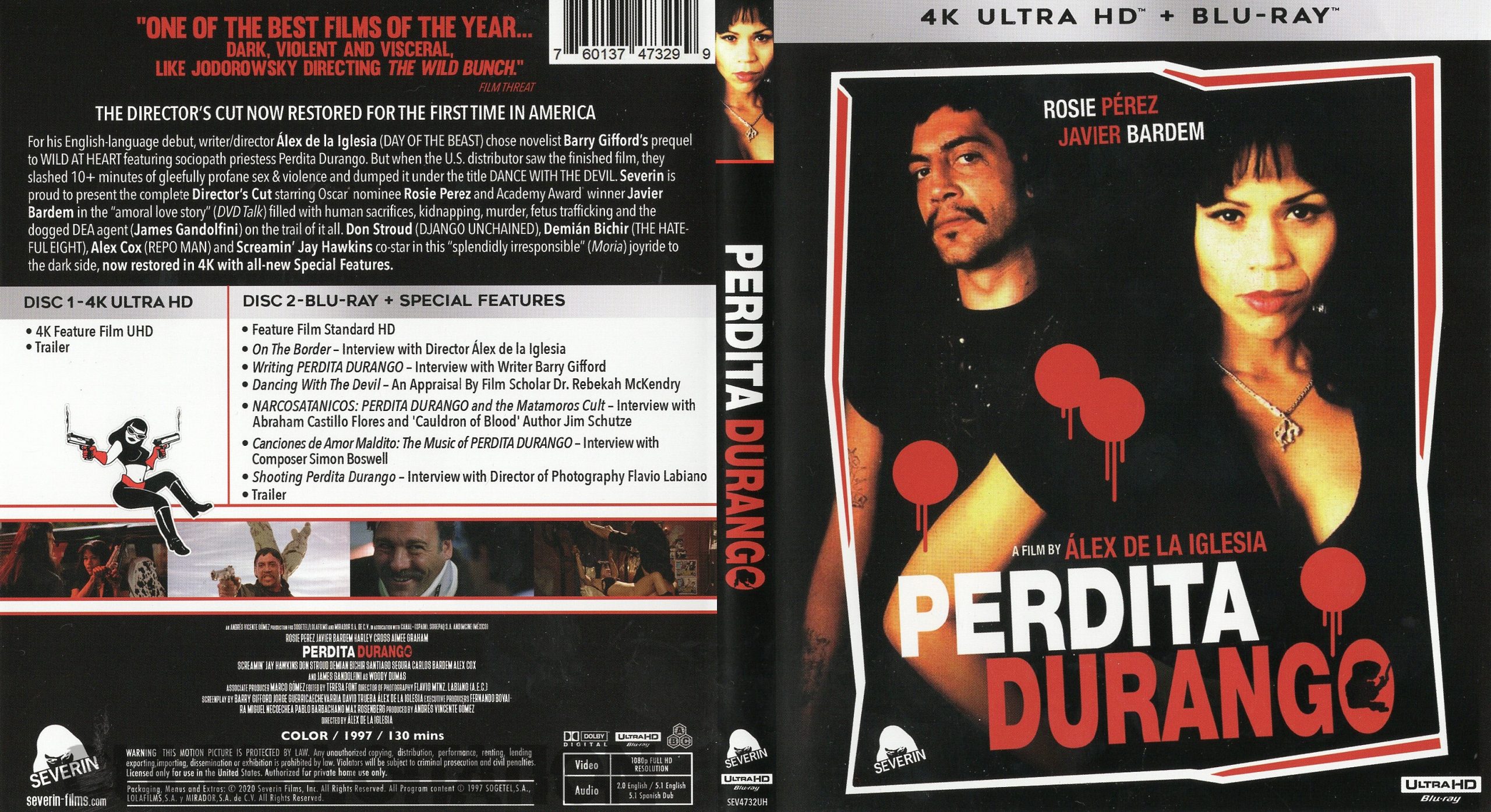 Slibende generelt jogger Perdita Durango 4K UHD/Blu-ray Review (Severin Films) - Cultsploitation |  Cult films, Blu-rays, Screenshots