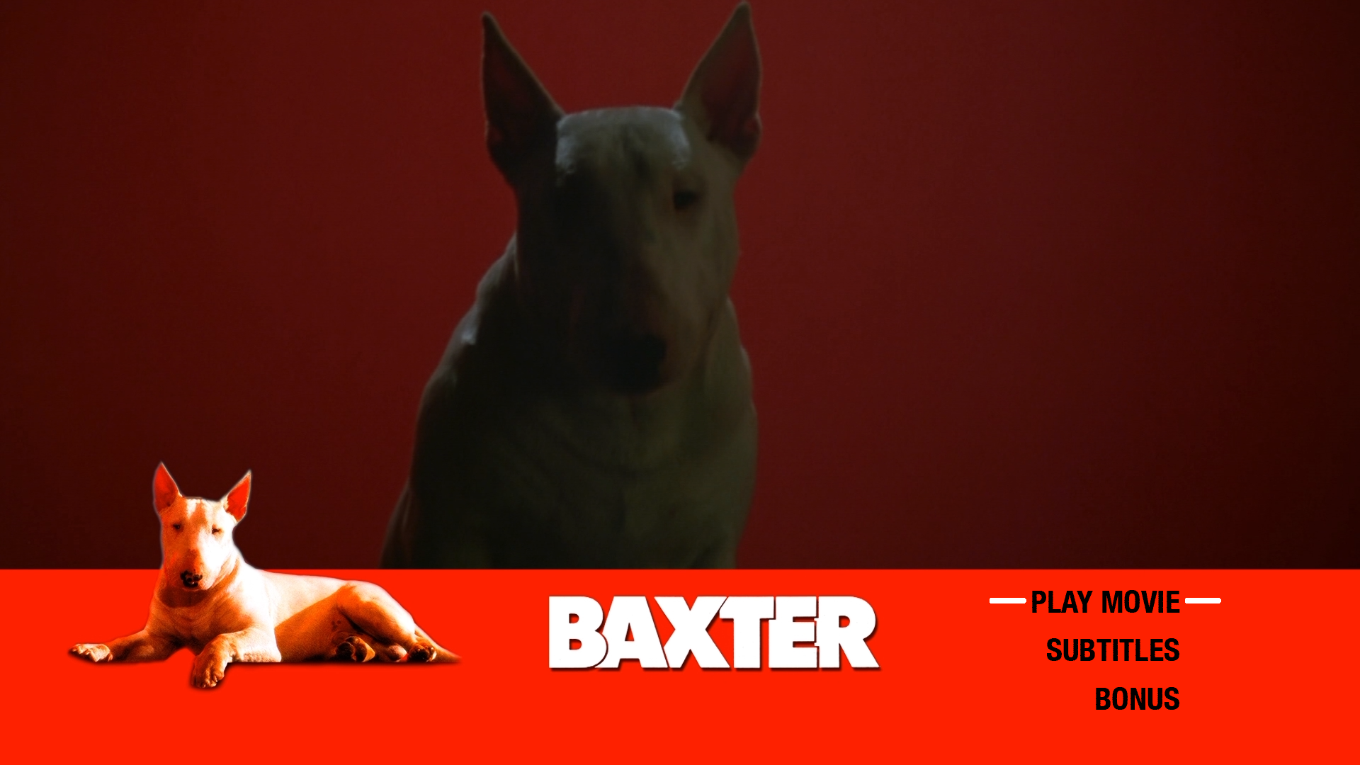 Baxter Blu-ray menu