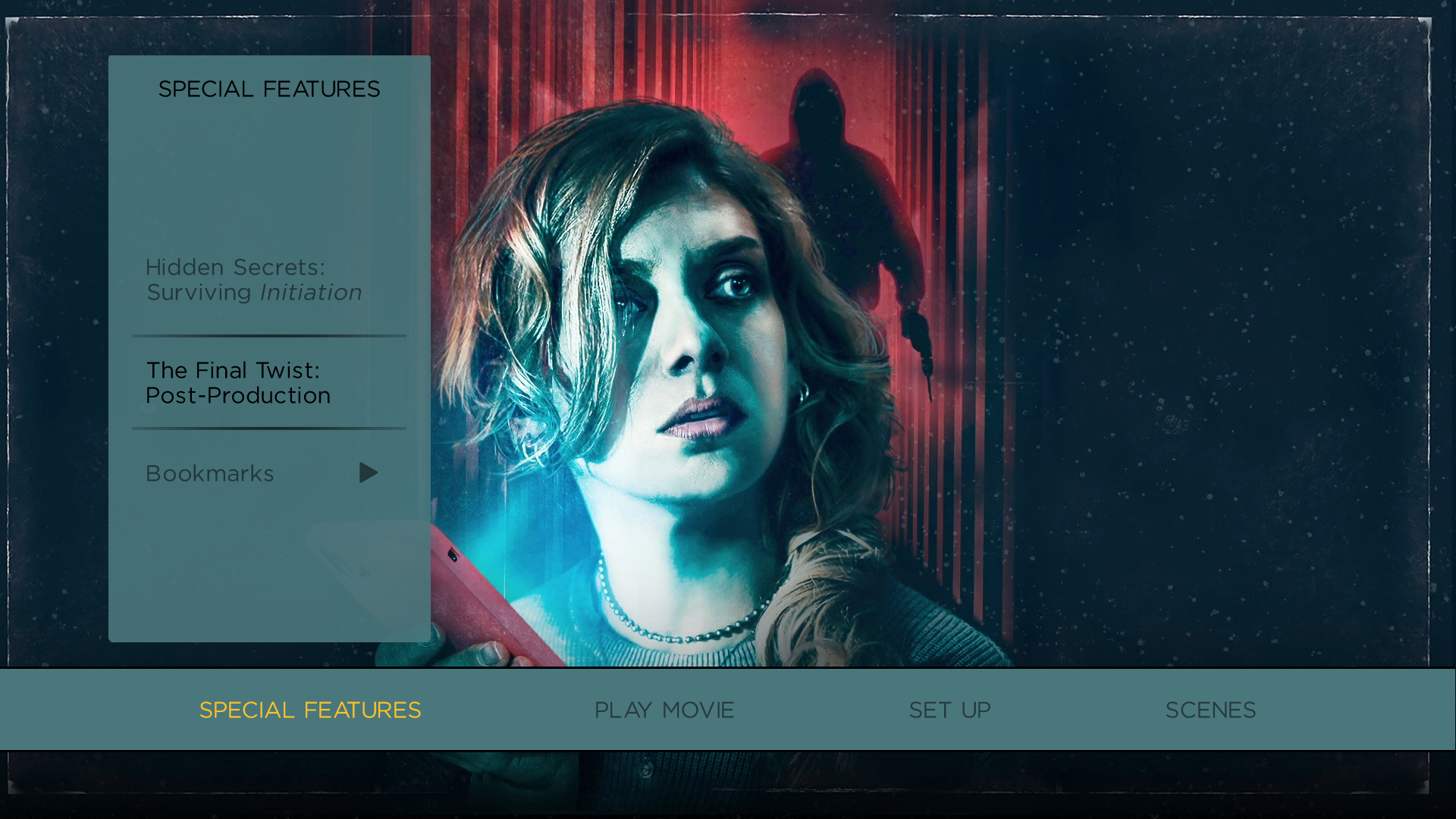 Initiation extras menu