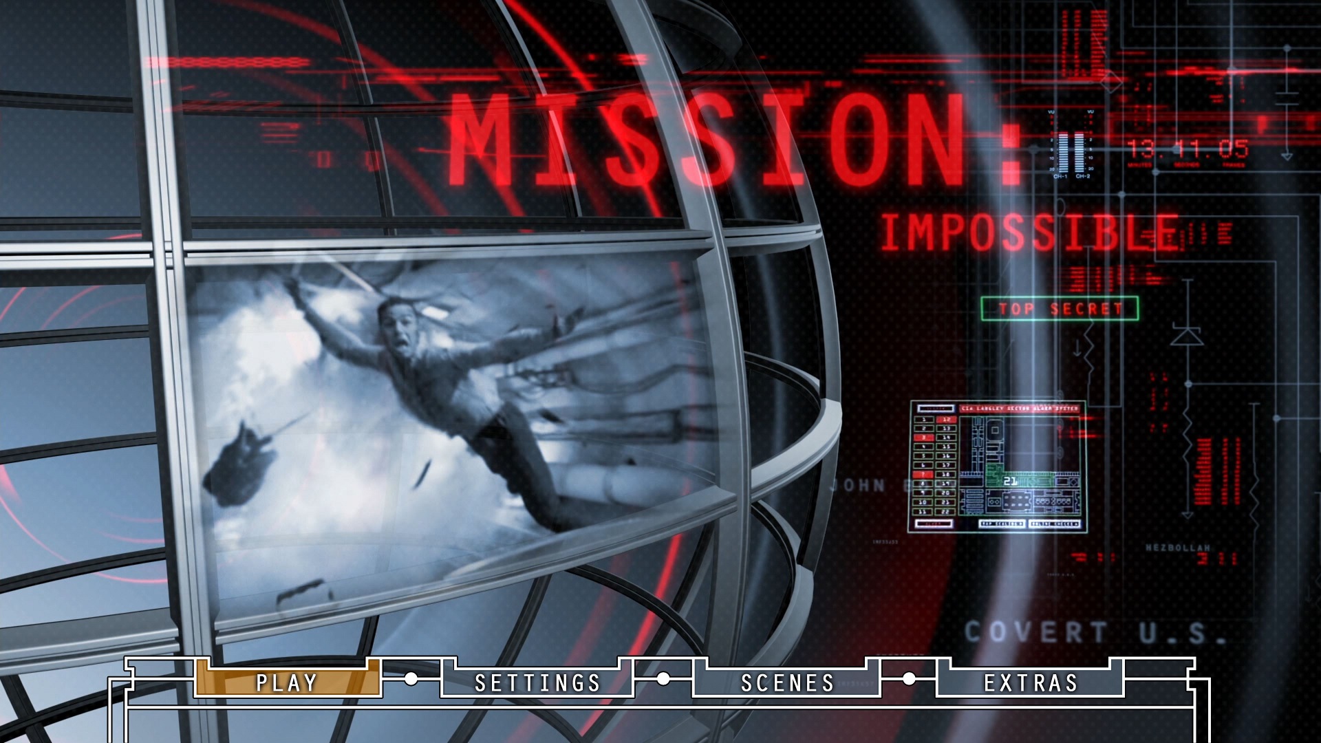 Mission: Impossible Blu-ray Menu