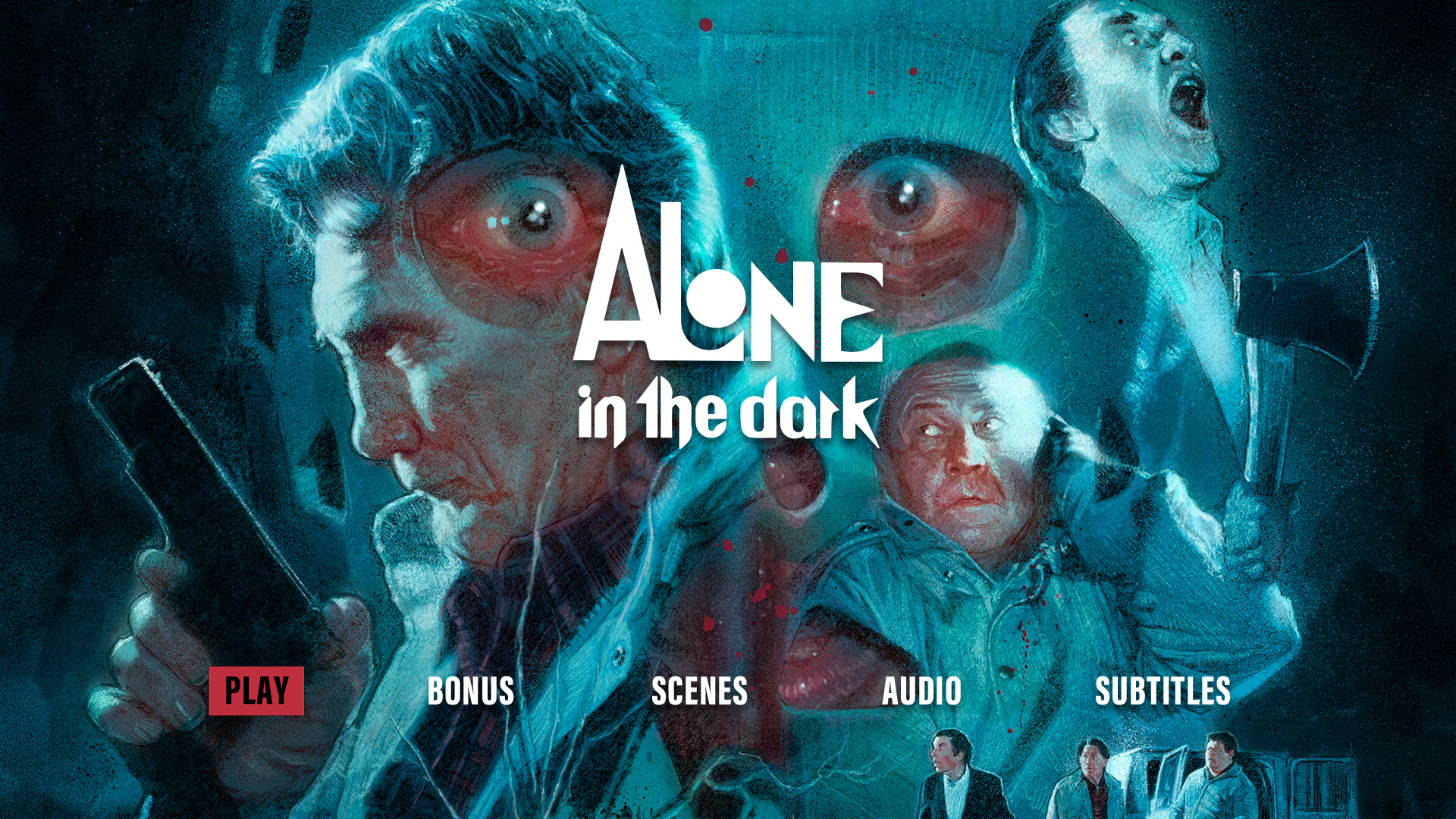 Alone in the Dark Blu-ray menu