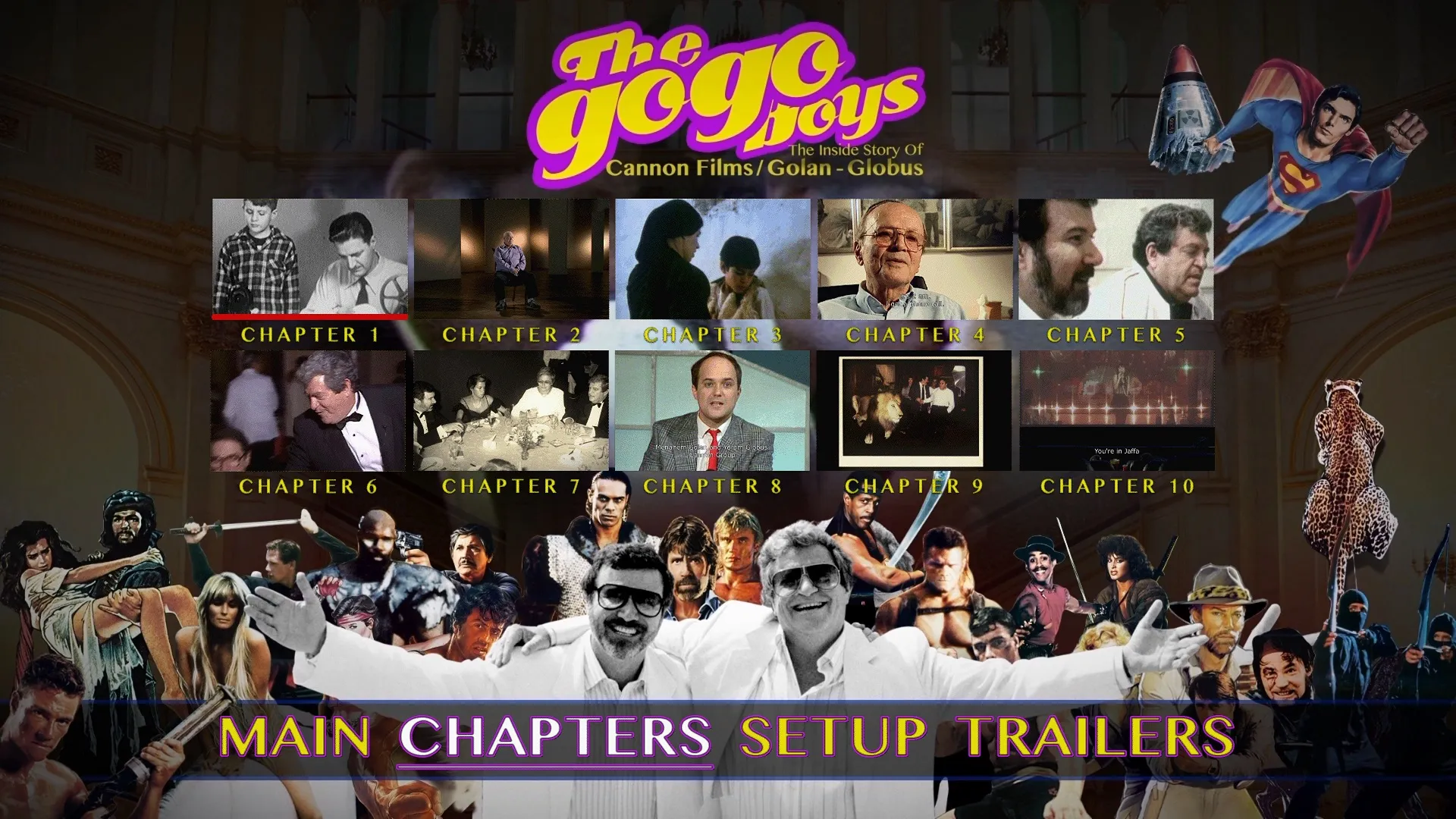The Go-Go Boys Blu-ray Scenes Menu