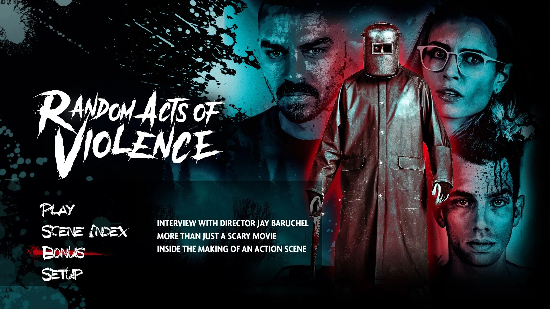 Random Acts of Violence Blu-ray Extras Menu