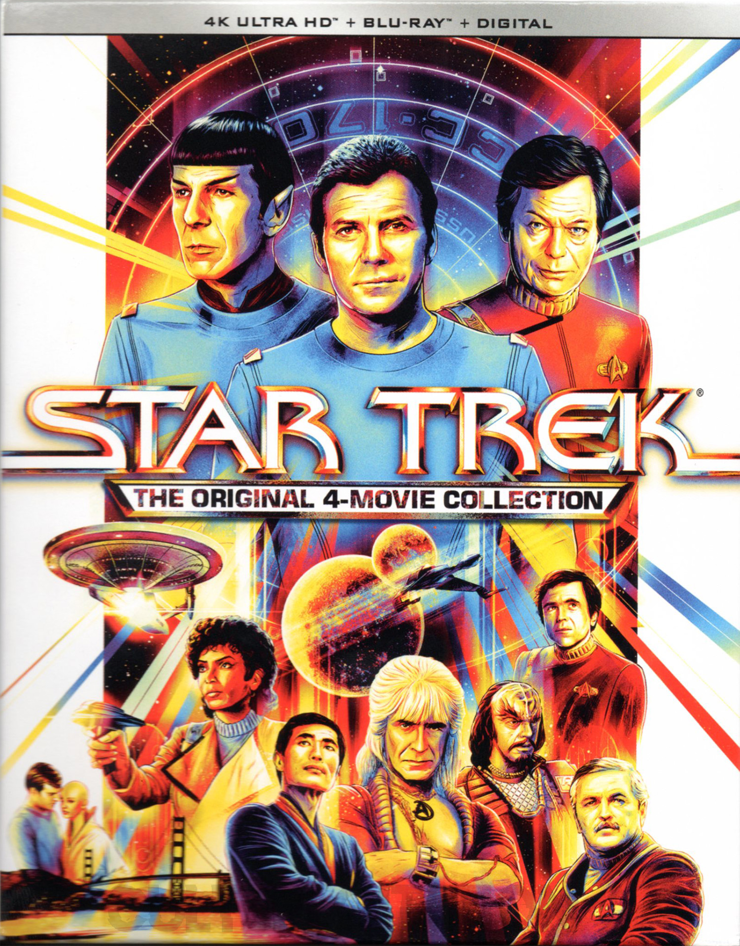 Star Trek: 4 Movie Collection Sleeve Front