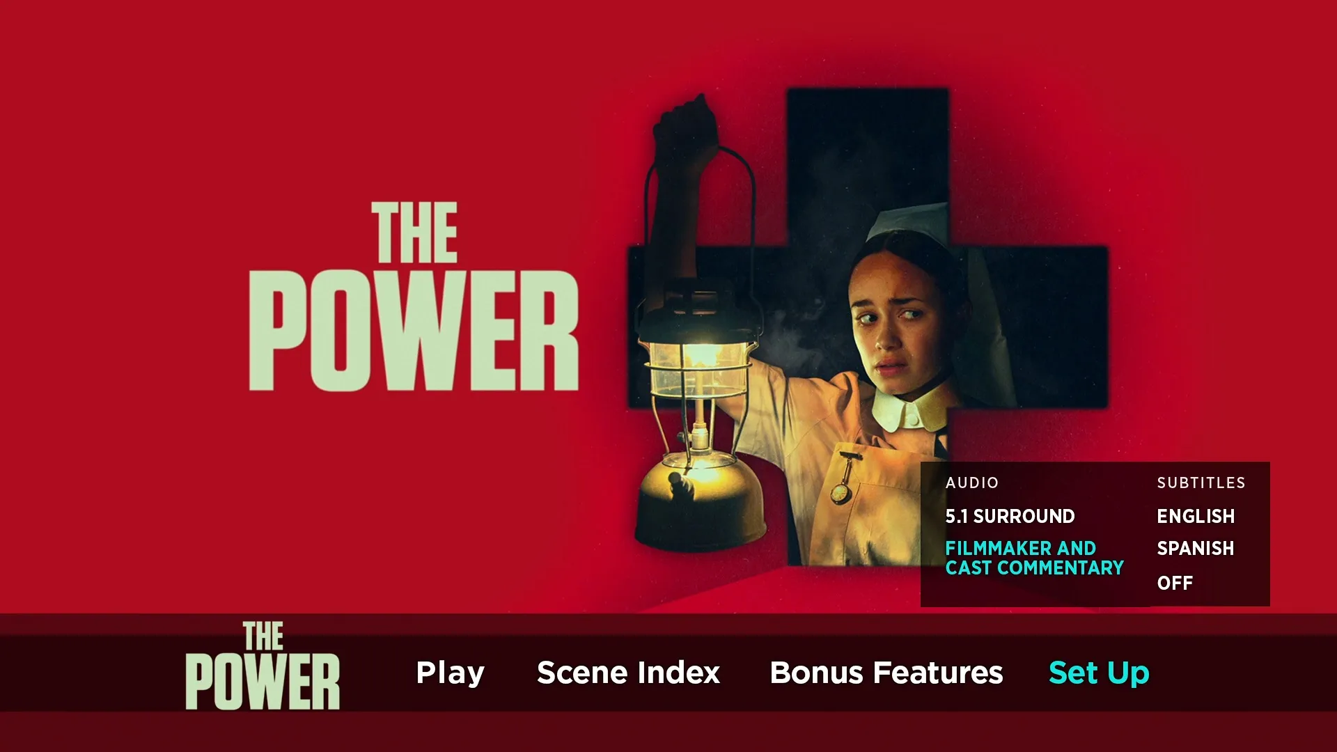 The Power Blu-ray Setup Menu