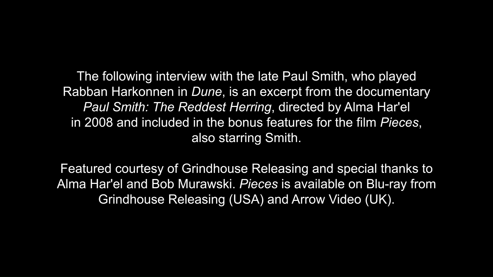 Dune Paul Smith interview