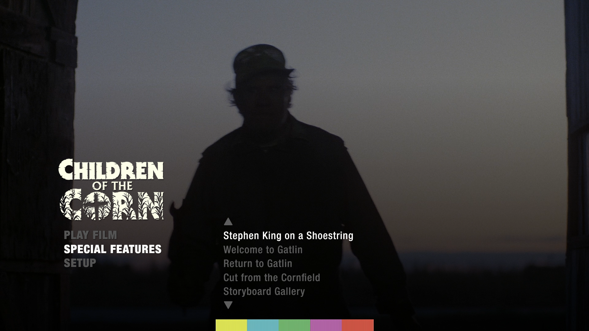 Children of the Corn 4K extras menu 2