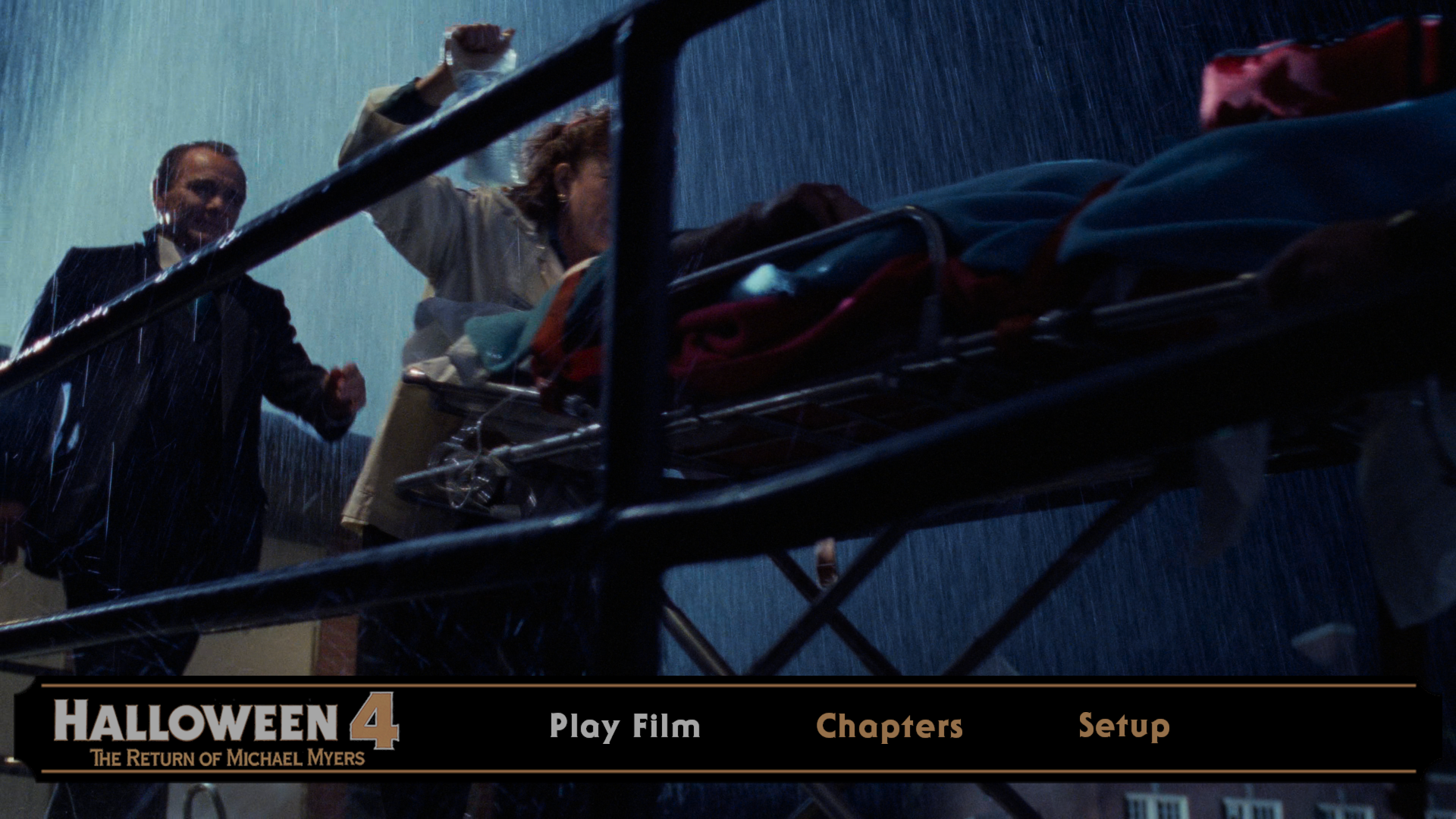 Halloween 4 4K UHD menu