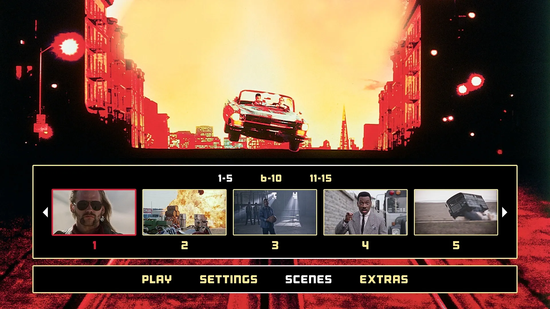 Another 48 Hrs. Blu-ray Scenes Menu