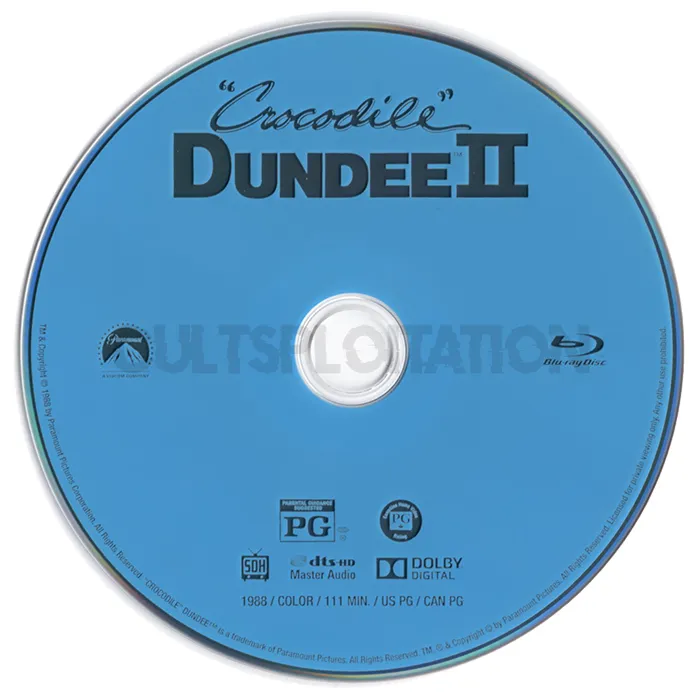 Crocodile Dundee II Bluray Screenshots (Paramount Pictures Crocodile