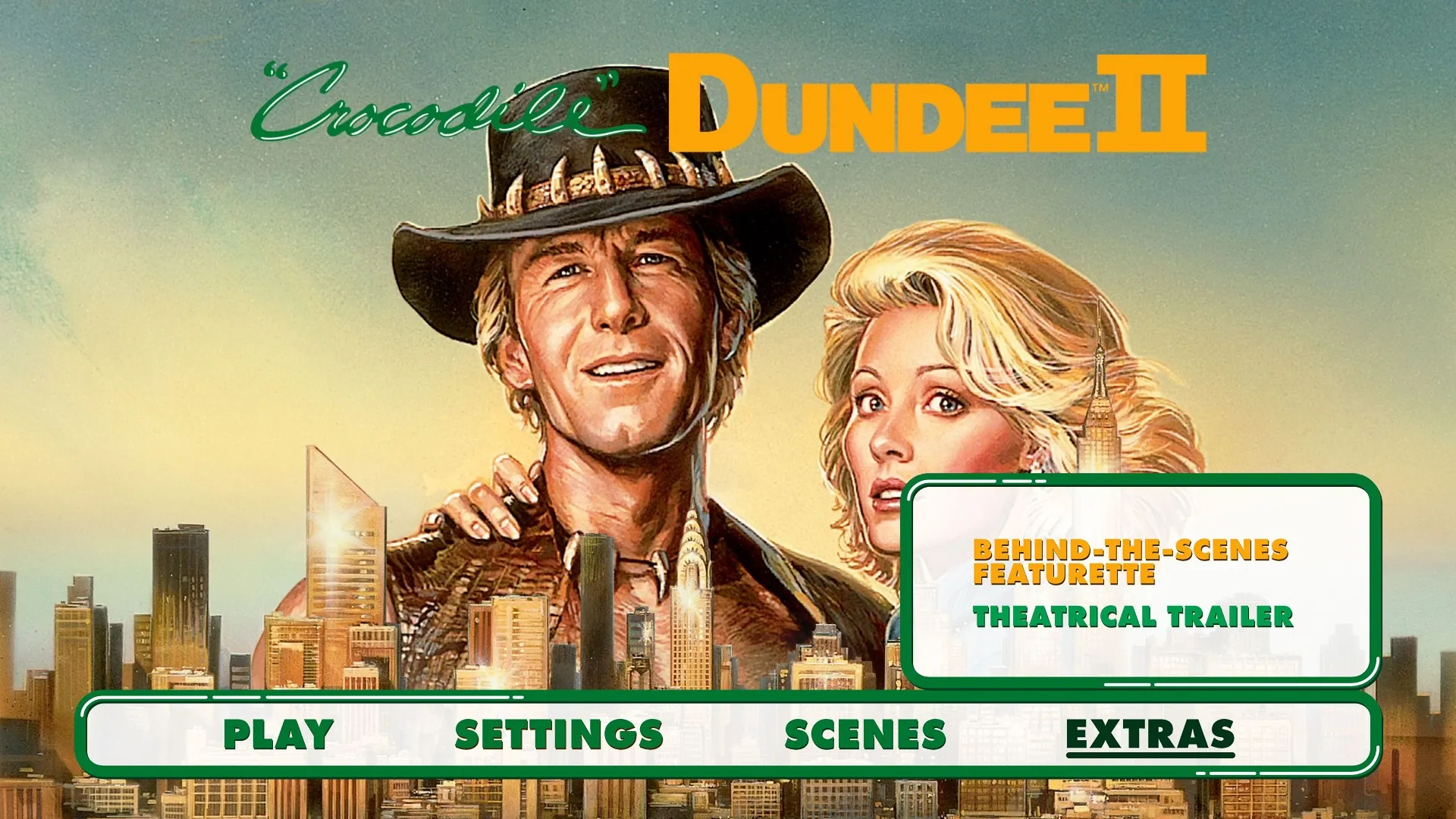 Crocodile Dundee II Bluray Screenshots (Paramount Pictures Crocodile