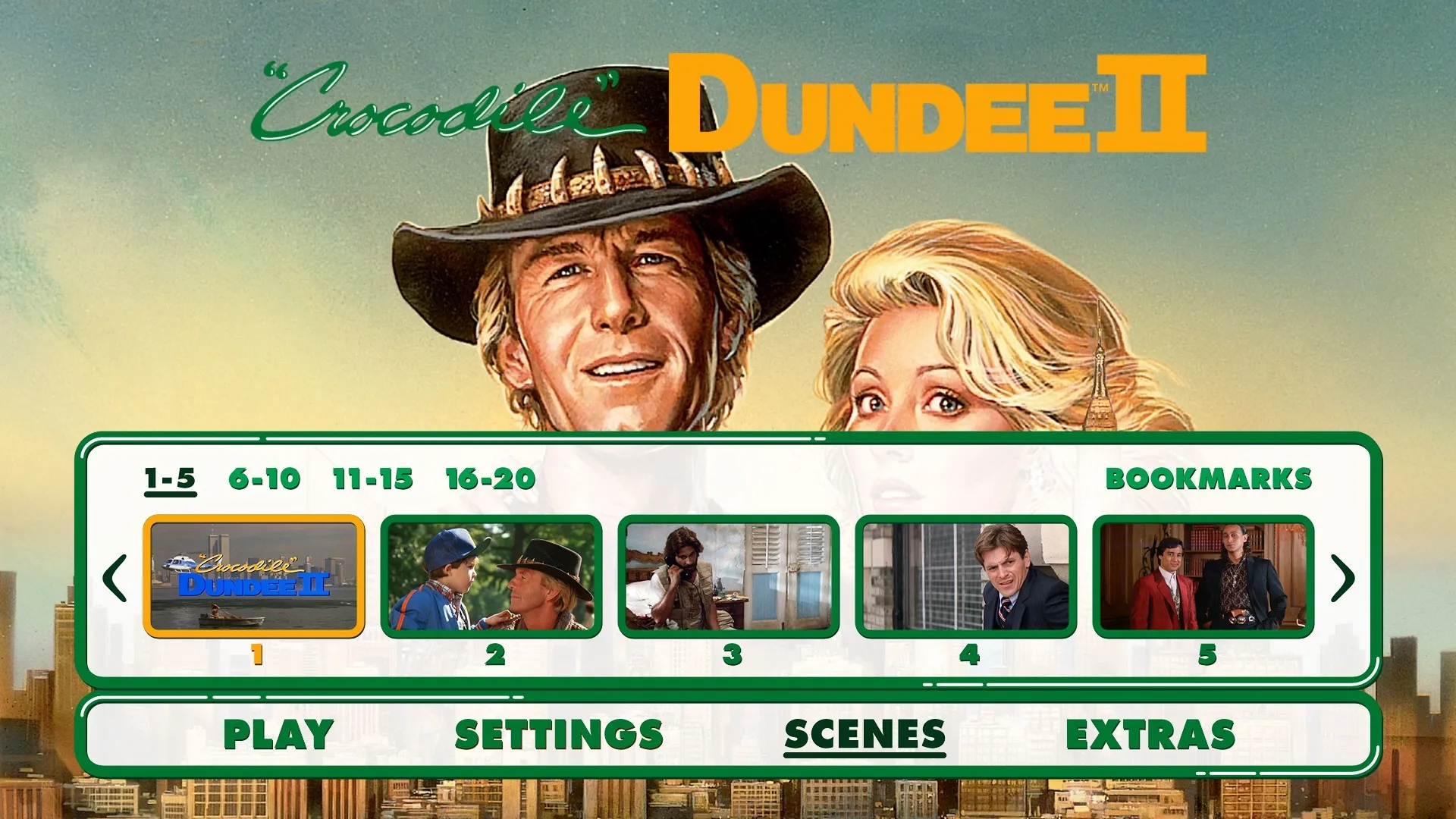 Crocodile Dundee II Bluray Screenshots (Paramount Pictures Crocodile