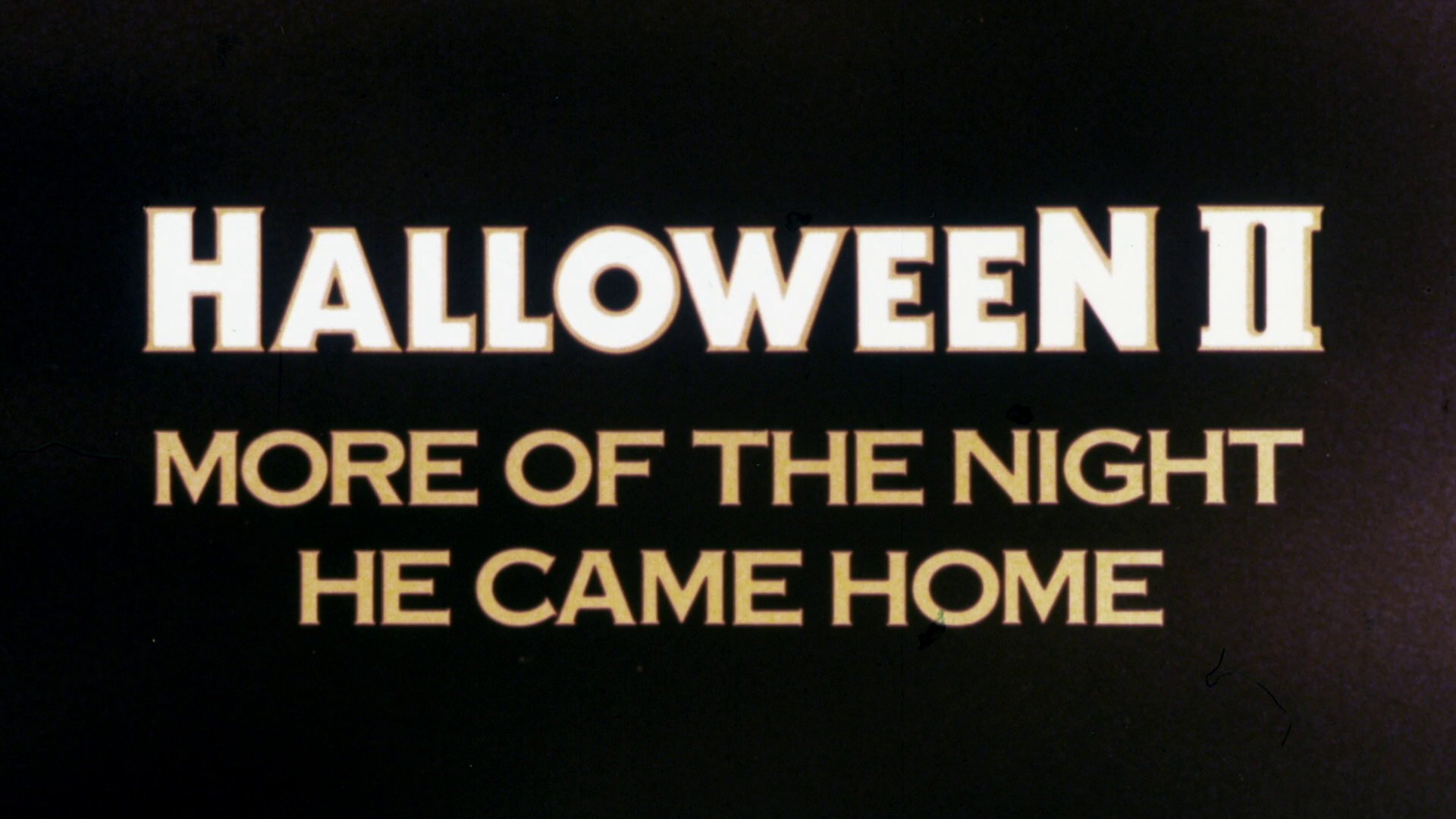 Halloween II TV spot