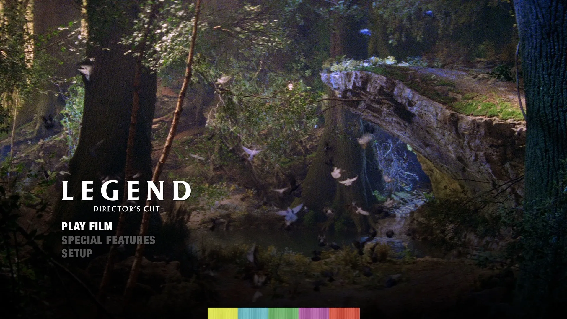 Legend Director's Cut Blu-ray Menu