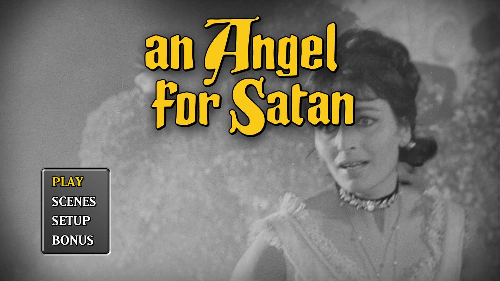An Angel for Satan Blu-ray menu