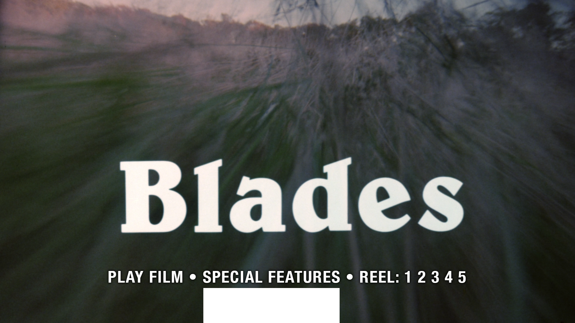 Blades Blu-ray menu