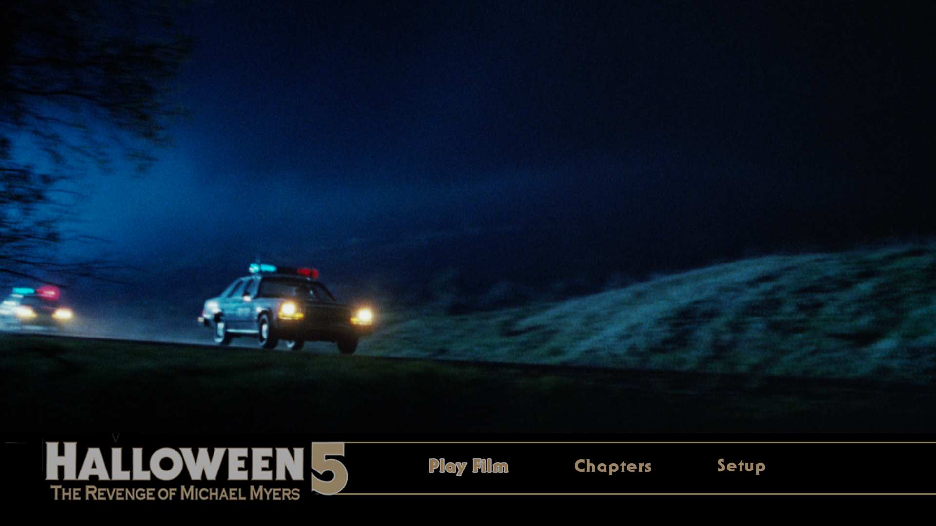 Halloween 5 4K UHD menu