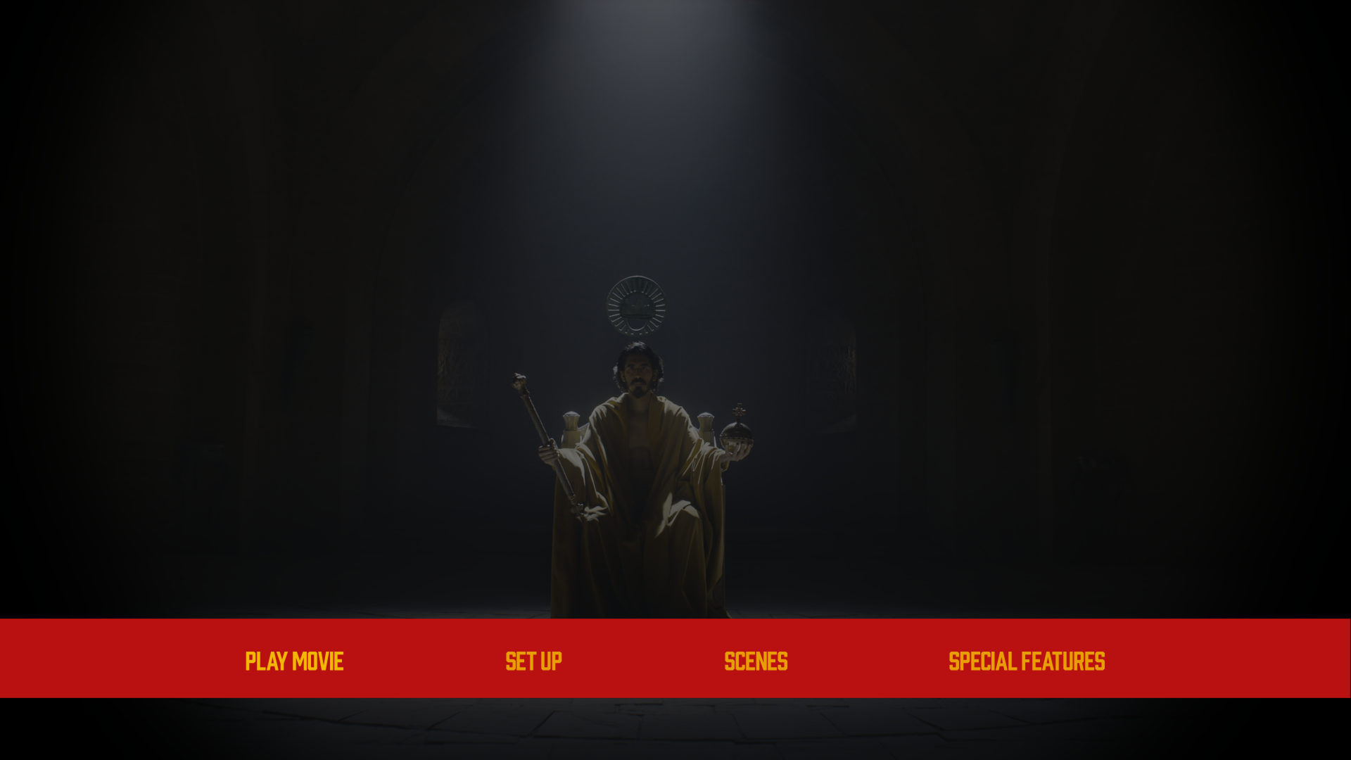 The Green Knight 4K UHD menu