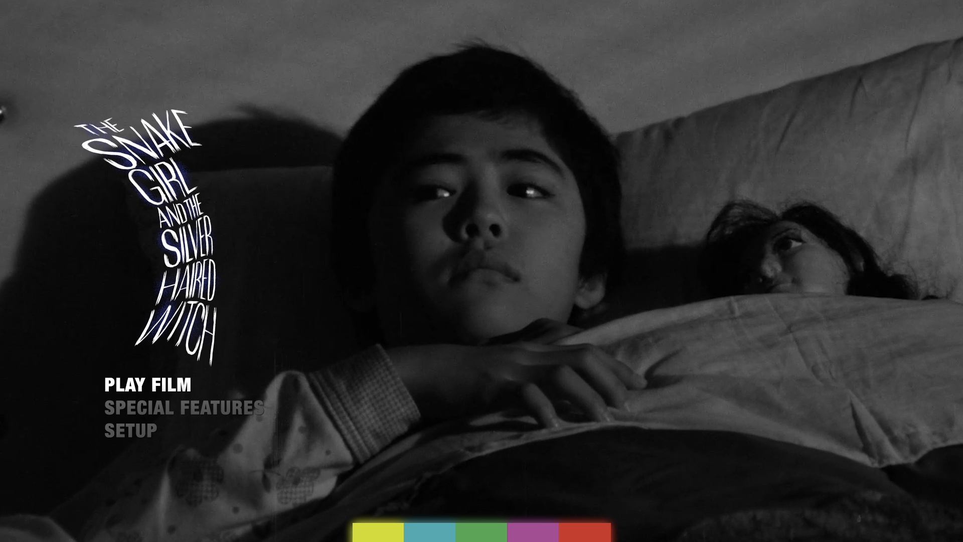 The Snake Girl and the Silver-Haired Witch Blu-ray menu