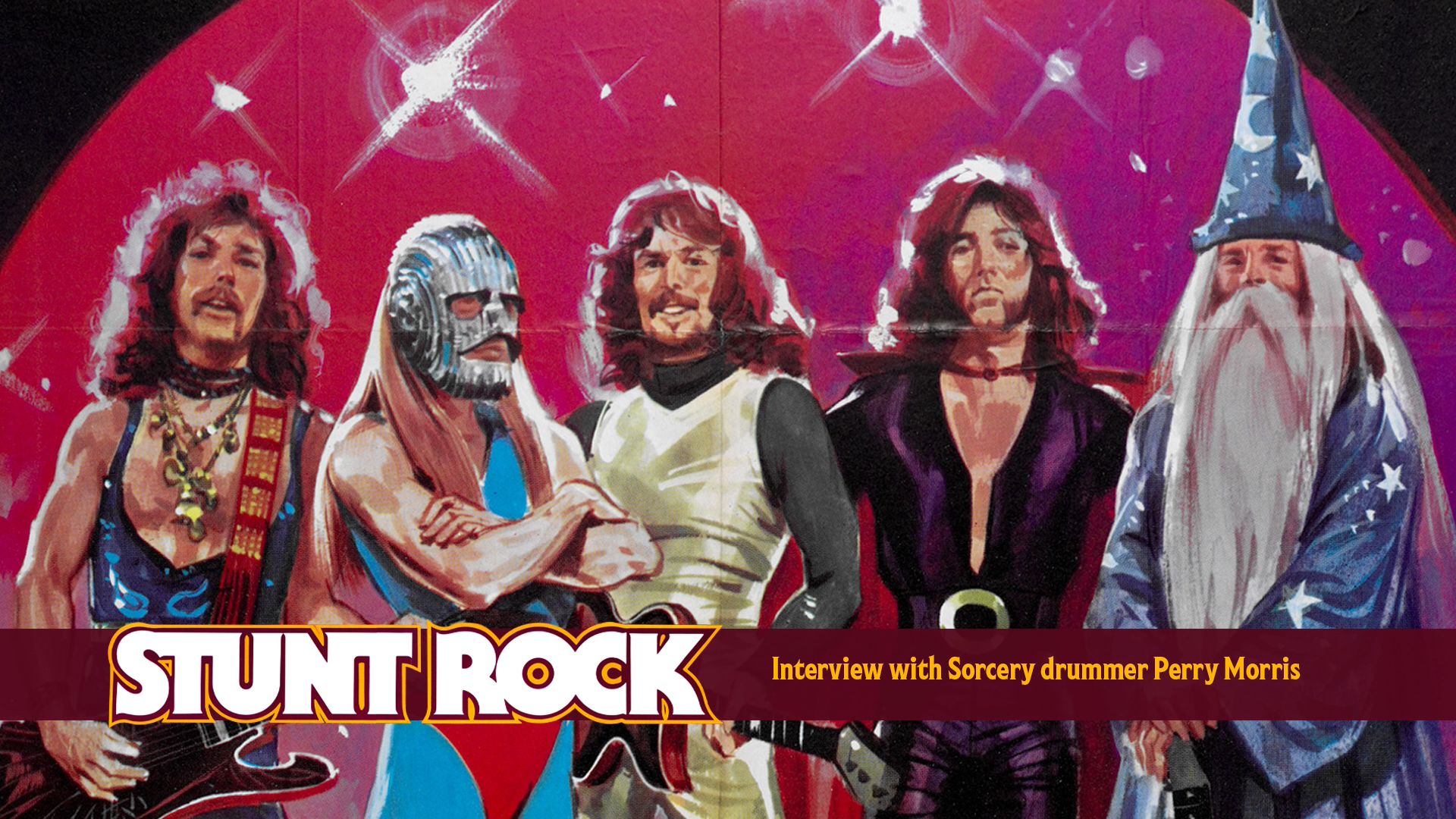 2009 AUDIO INTERVIEW WITH SORCERY DRUMMER PERRY MORRIS