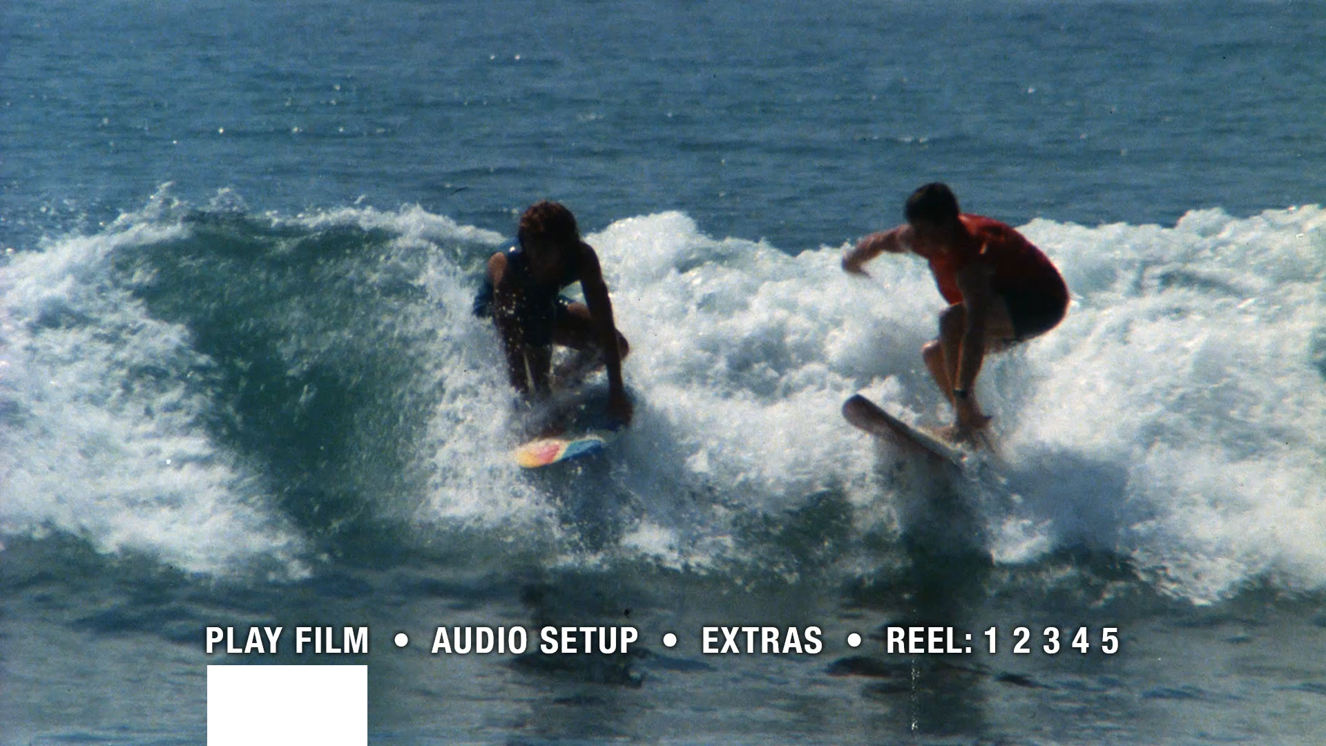 Surf II director's cut Blu-ray menu