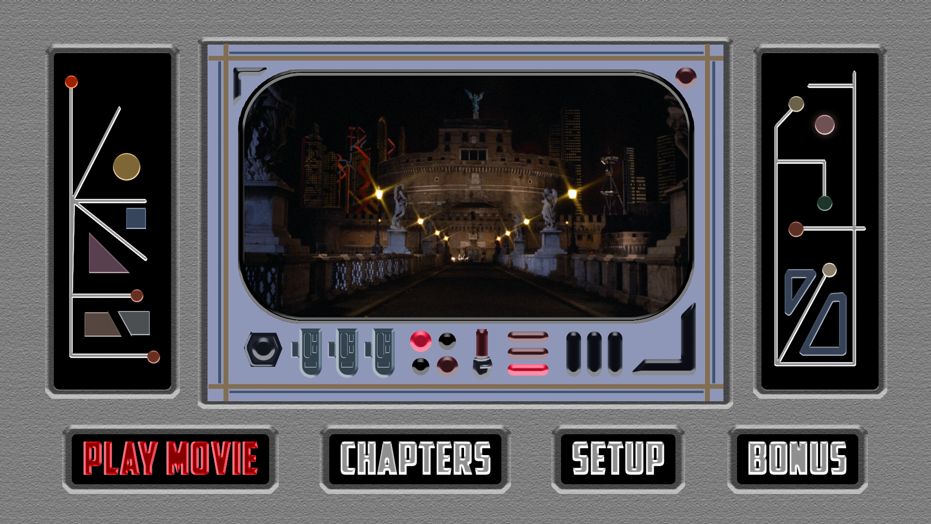 Warriors of the Year 2072 Blu-ray menu