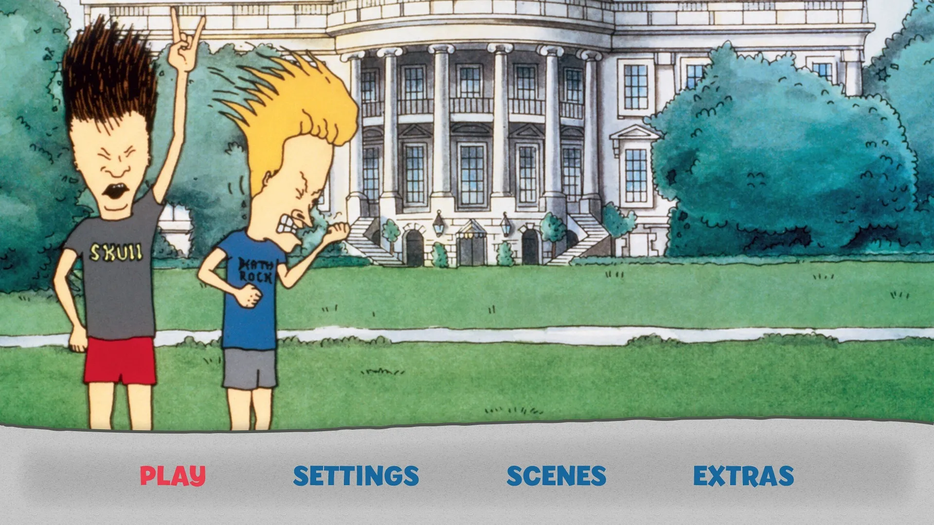 Beavis and Butt-Head Do America Blu-ray Menu