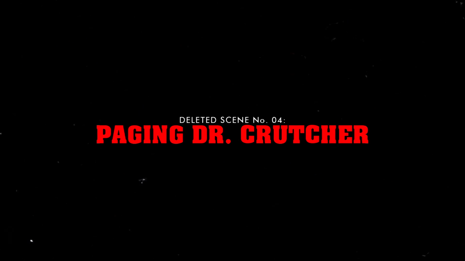 Paging Dr. Crutcher