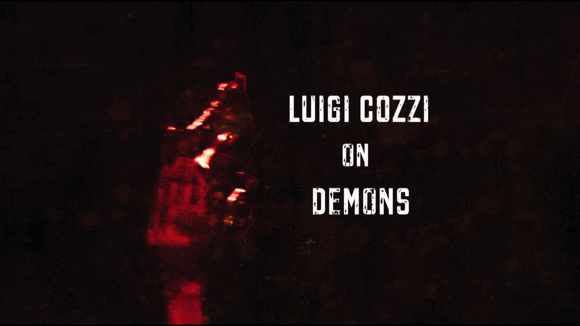 Monstrous Memories: Luigi Cozzi on Demons