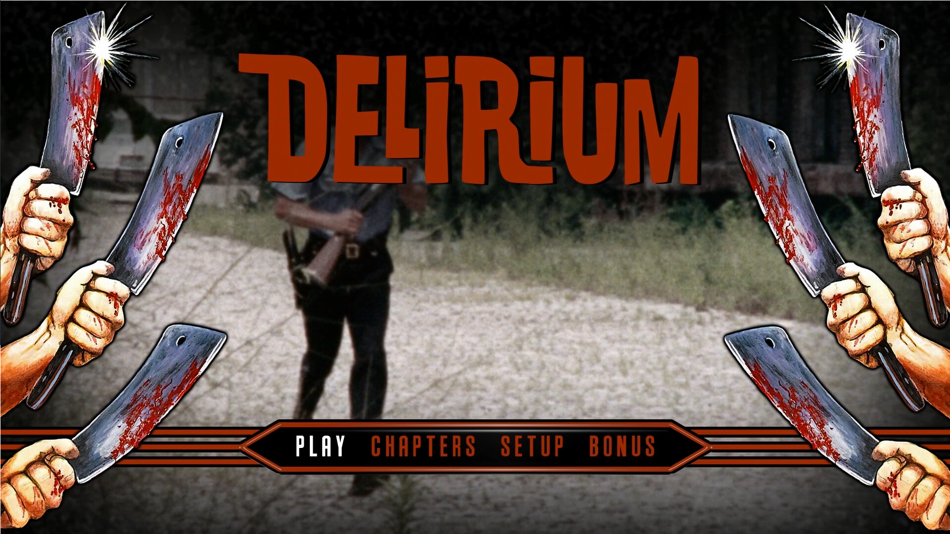 Delirium Blu-ray menu
