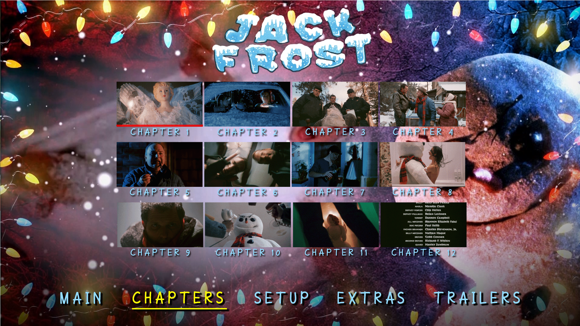 Jack Frost scene select menu