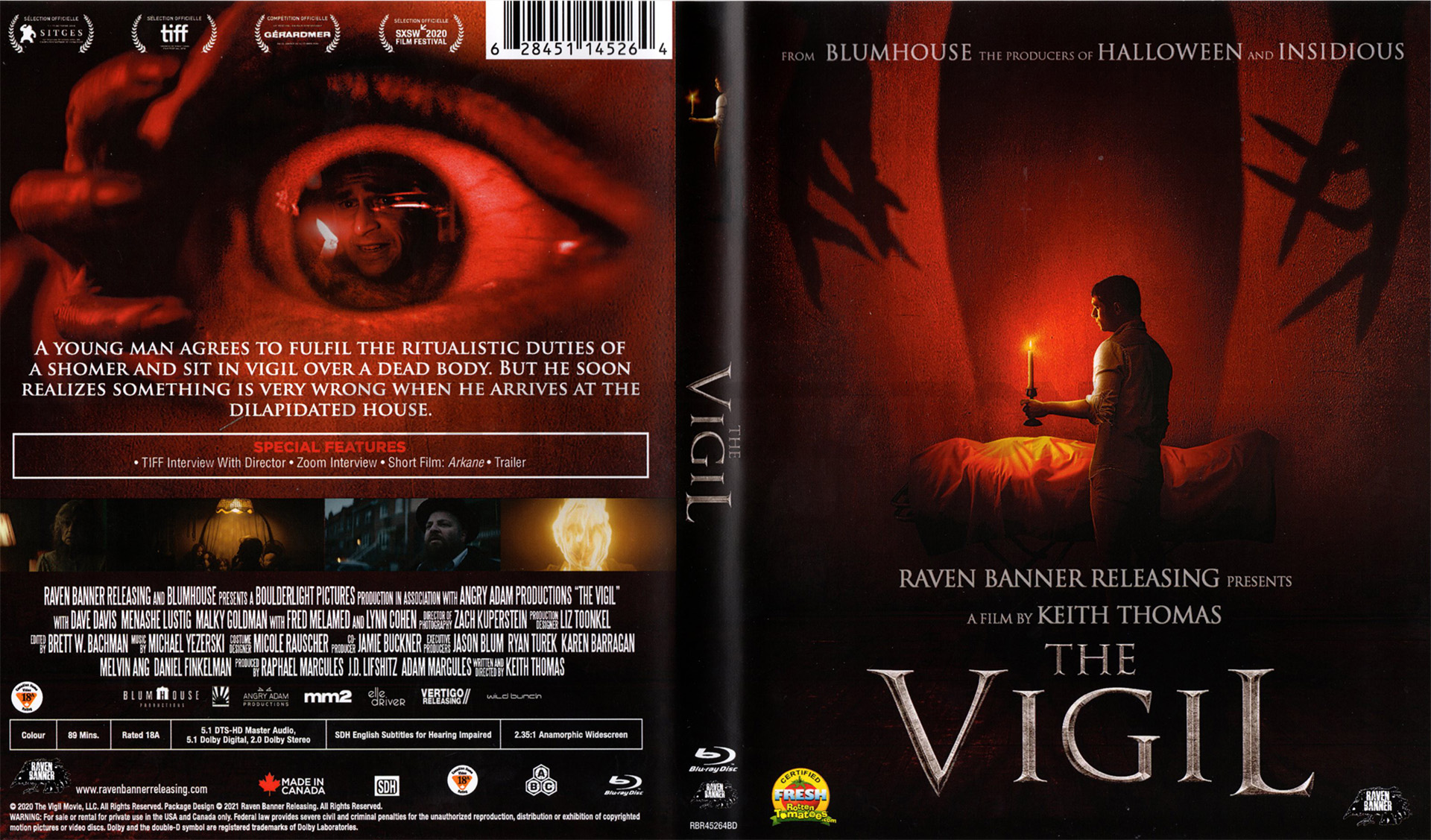 The Vigil Blu-ray Sleeve