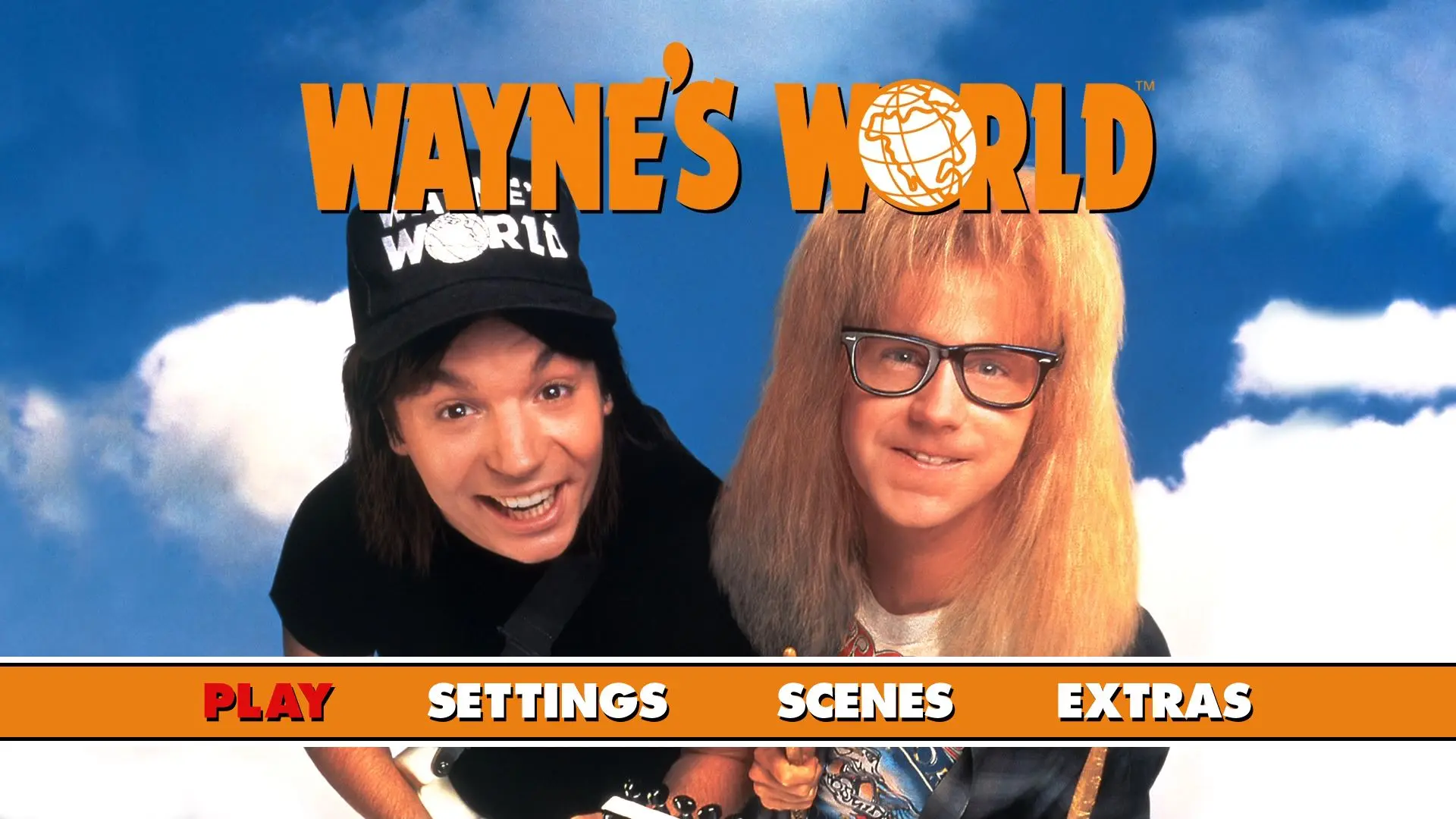 Wayne's World Blu-ray Menu