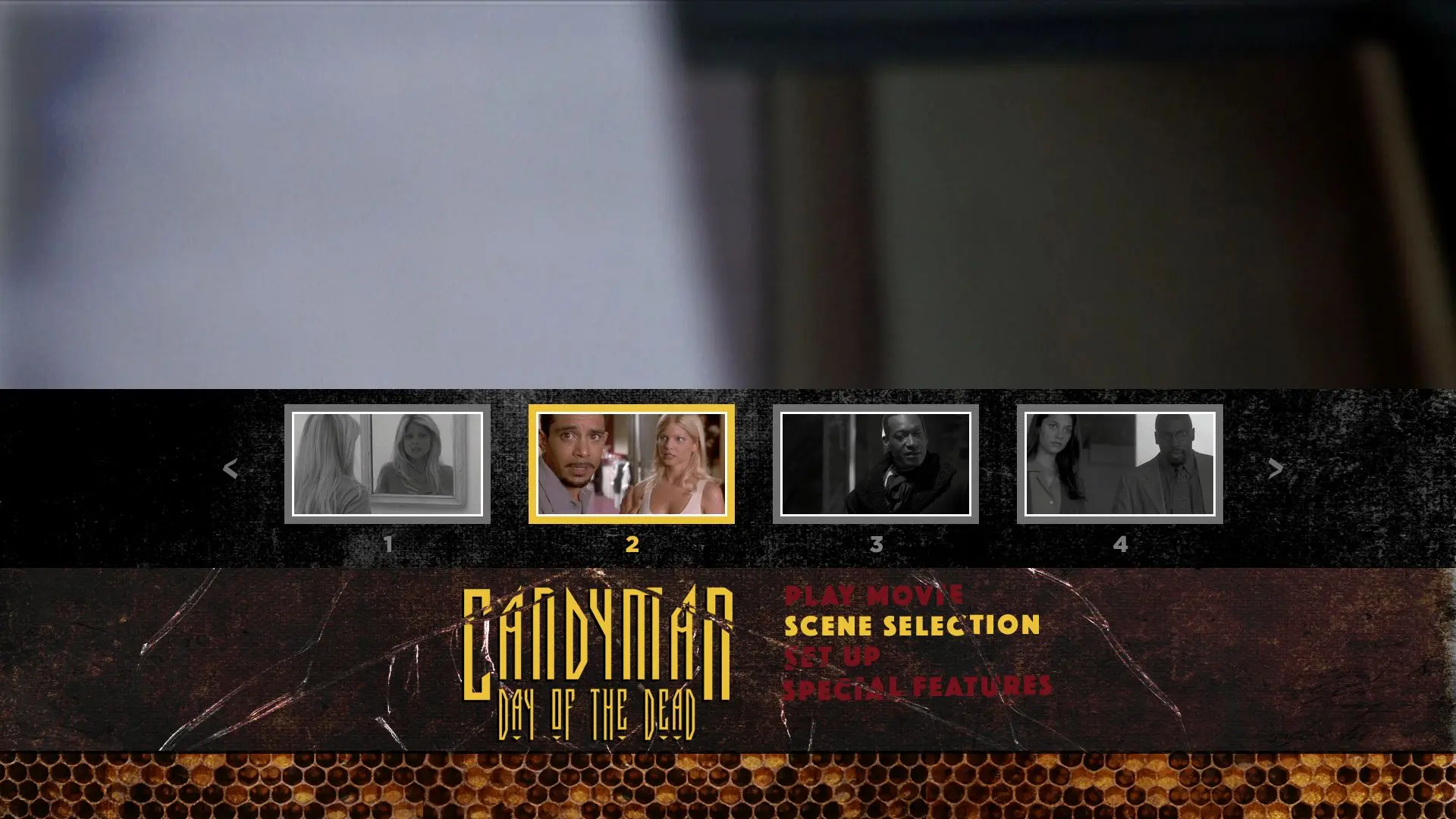 Candyman: Day of the Dead Blu-ray Scene Selection Menu