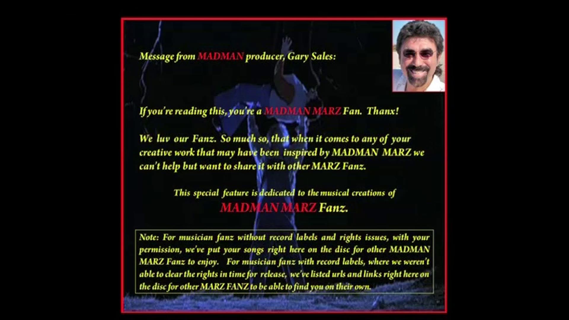 Madman 4K music featurette