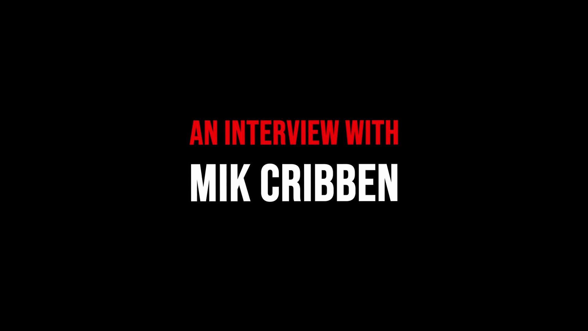 Beware! Children at Play Mik Cribben interview