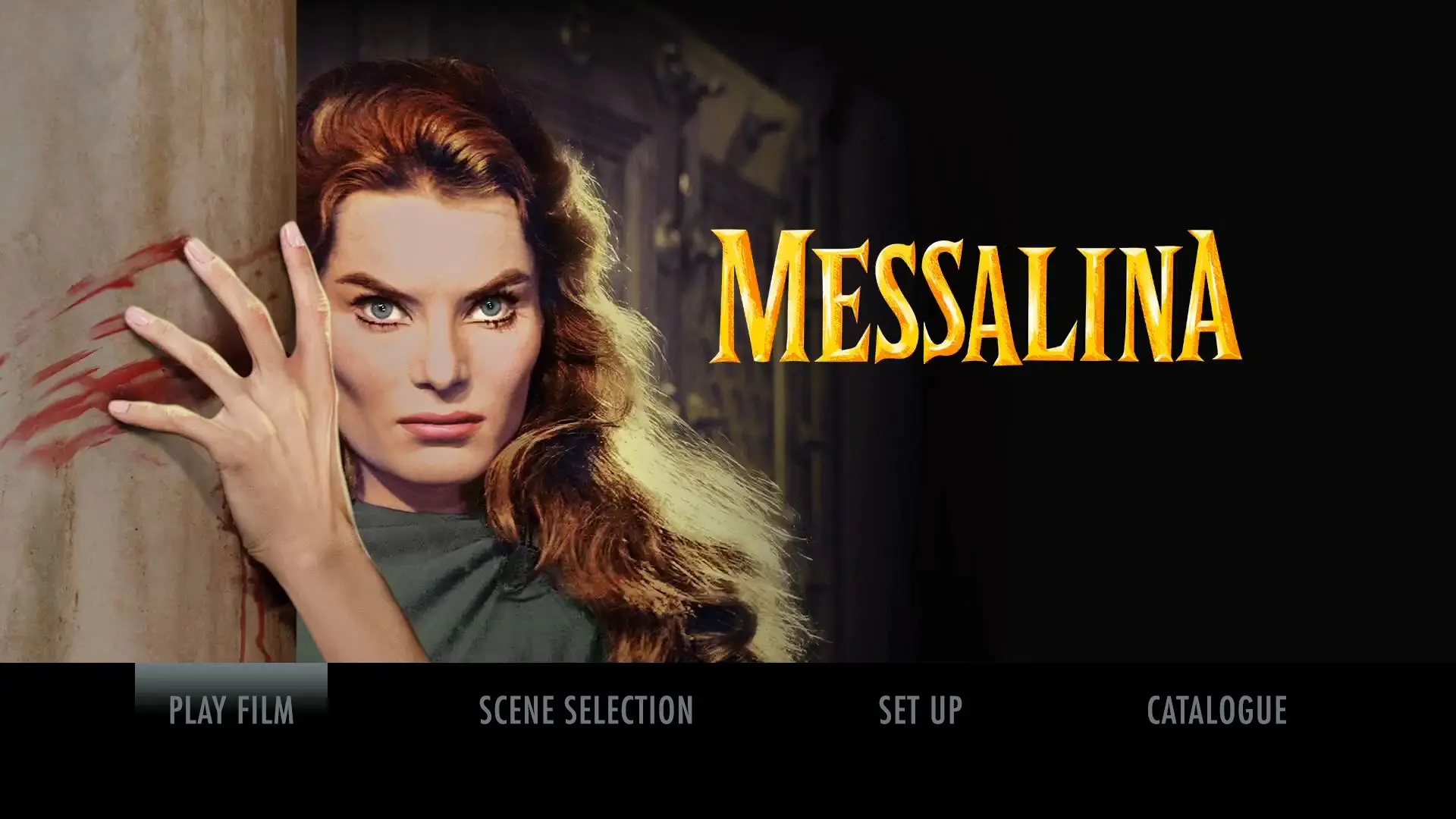 Messalina Blu-ray Menu