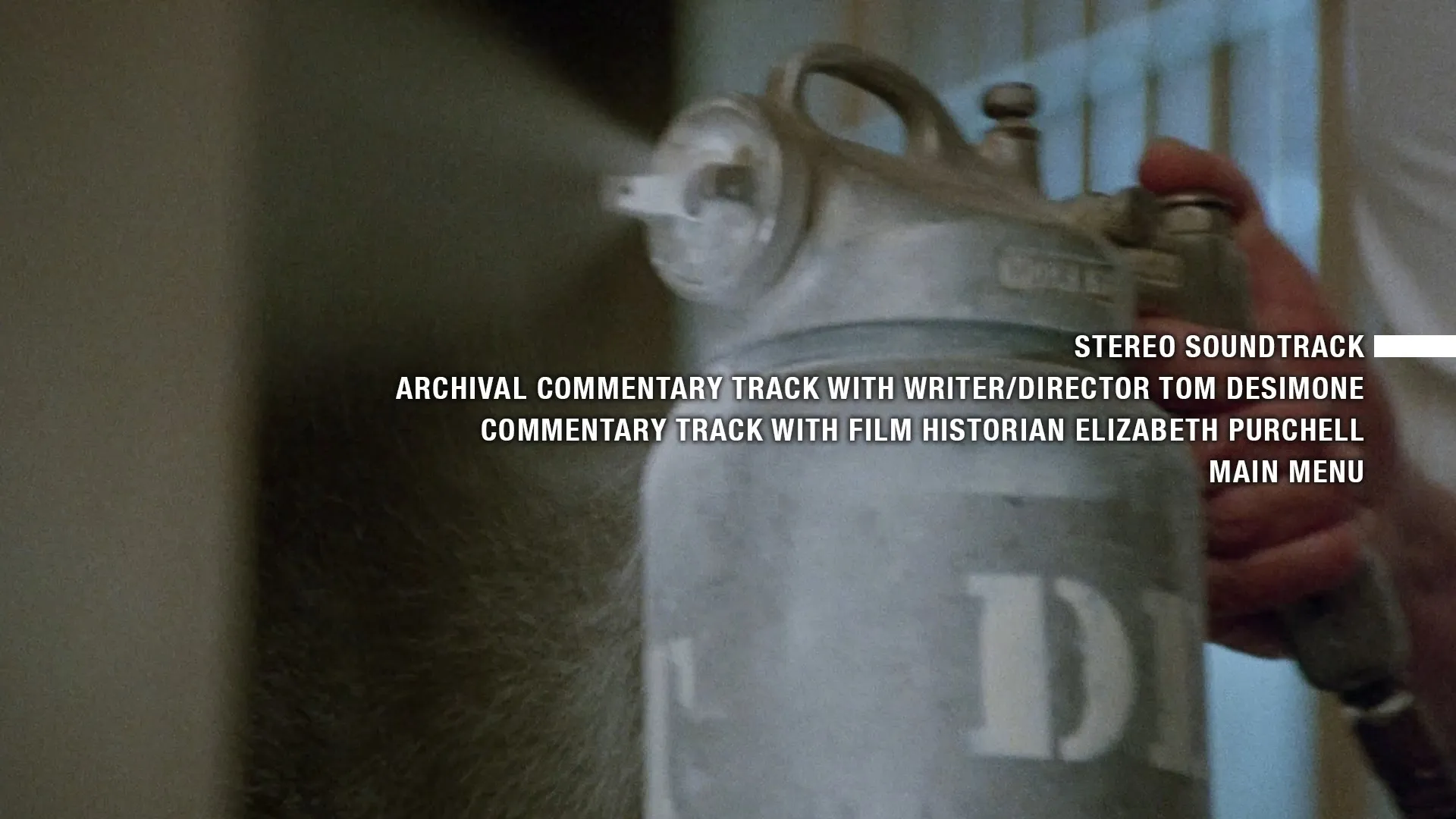 Reform School Girls audio menu